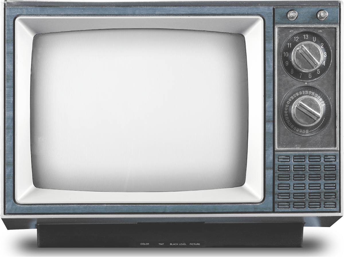 Vintage TV frame